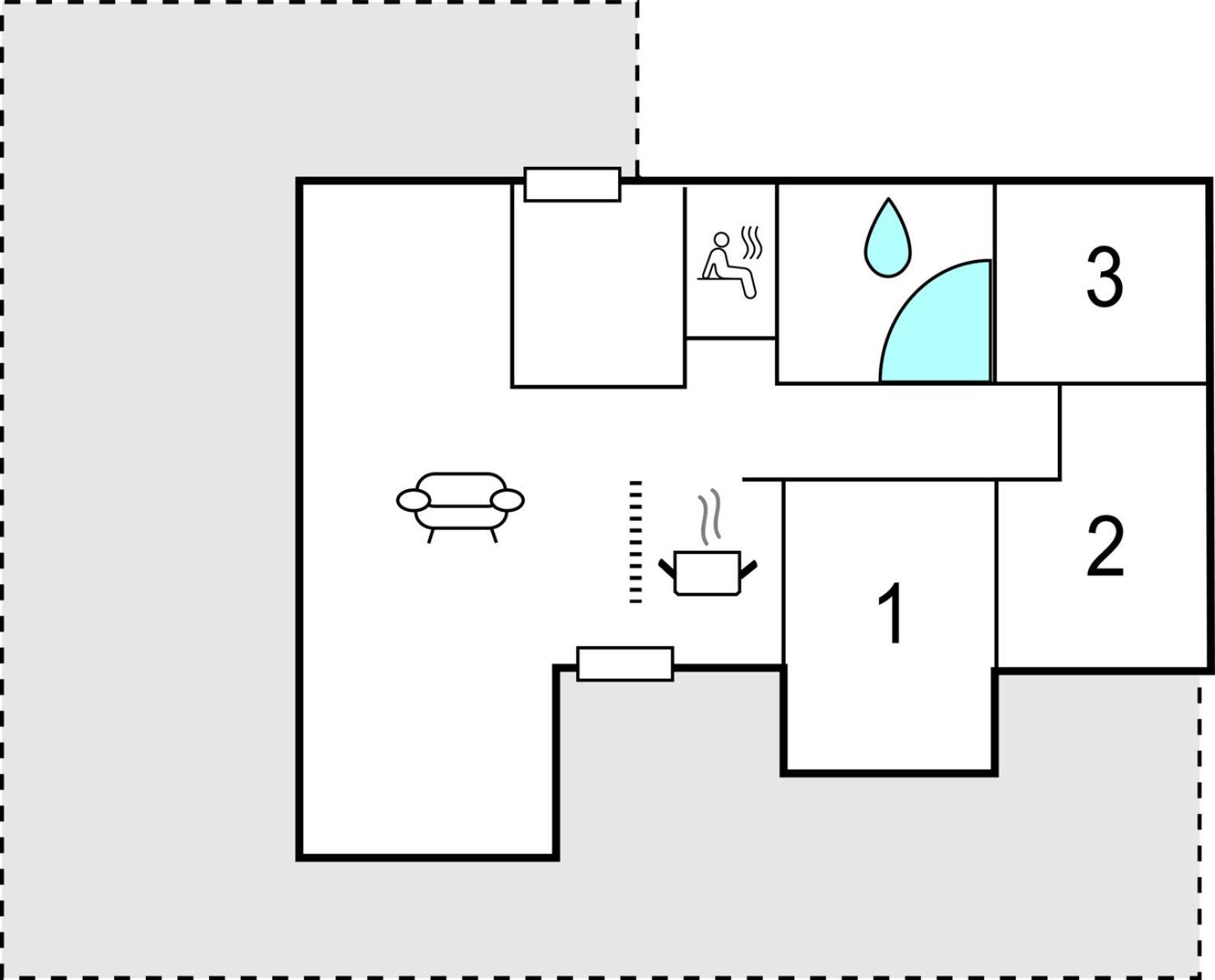 3 Bedroom Cozy Home In Roslev Durup Exteriör bild